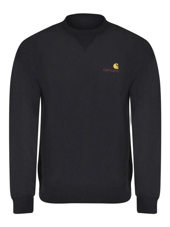 26SS 칼하트 아메리칸 스크립트 스웨트셔츠 I02547589XX Black