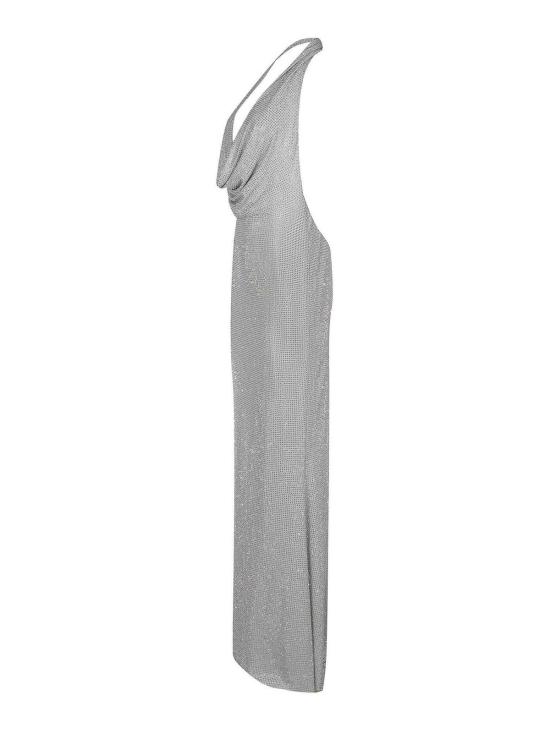 26SS 트웬티포하이치 미디 스커트 A0123KUTAARGENTO Silver - TWENTY FOURHAITCH