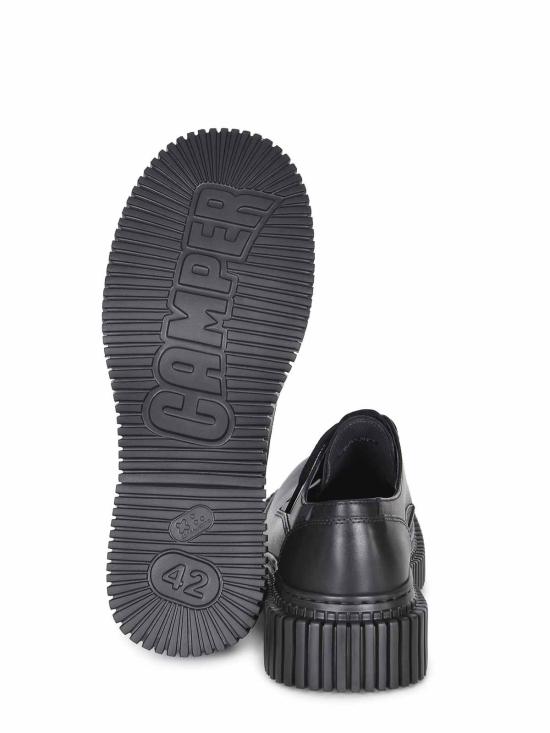 25FW 캠퍼 픽스 베를린 레이스업 슈즈 K101051001 Black - CAMPER