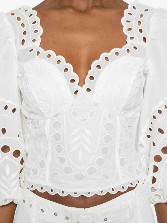 26SS 차로루이즈 민소매 티셔츠 263103WHITE White - CHARORUIZ