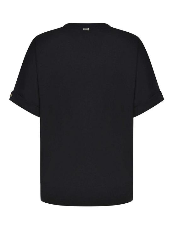 26SS 에르노 반팔 티셔츠 JG000312520569300 Black - HERNO