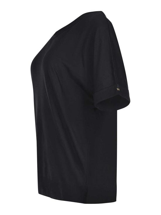 26SS 에르노 반팔 티셔츠 JG000312520569300 Black - HERNO