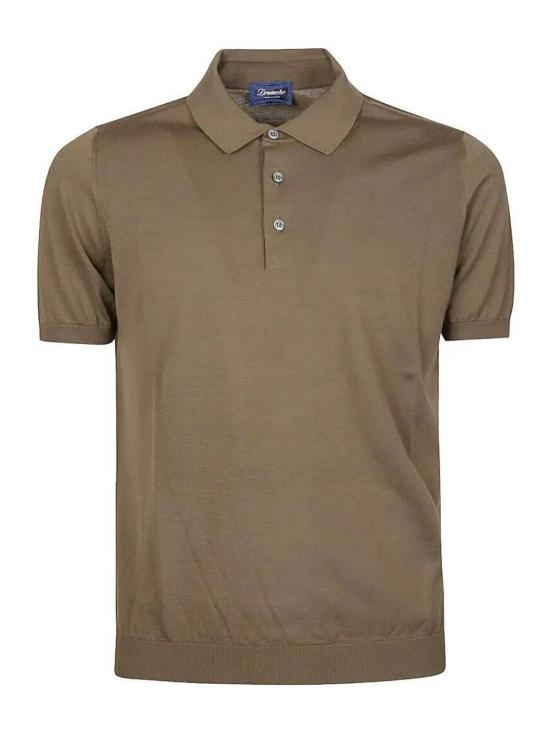 26SS 드루모어 폴로 티셔츠 D0GN202L441 Dark Green