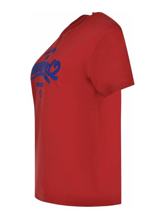 25FW 디스퀘어드2 반팔 티셔츠 S75GD0488D20035309 Red - DSQUARED2