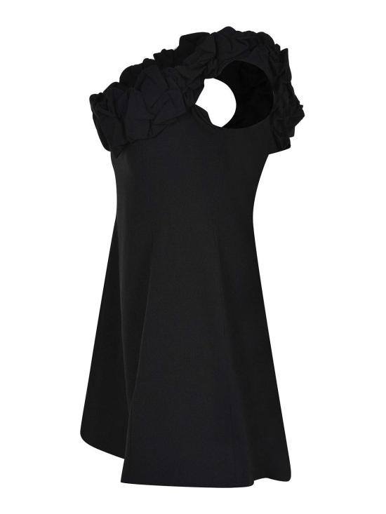 25FW 로테이트 바이 크리스텐슨 미디 원피스 114670100BCR1987100 Black - ROTATE BY BIRGERCHRISTENSEN