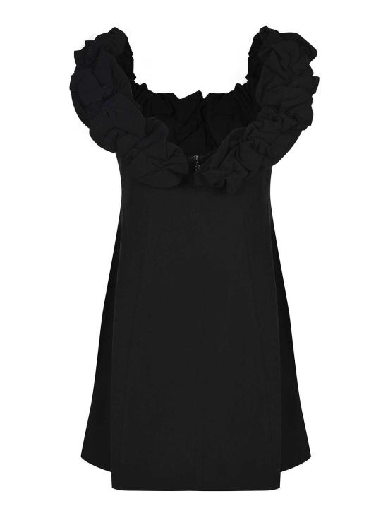 25FW 로테이트 바이 크리스텐슨 미디 원피스 114670100BCR1987100 Black - ROTATE BY BIRGERCHRISTENSEN