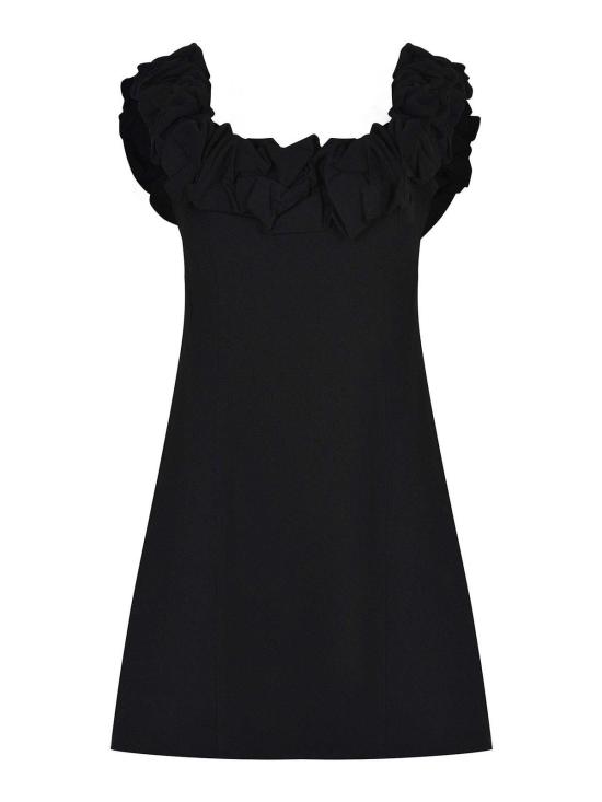 25FW 로테이트 바이 크리스텐슨 미디 원피스 114670100BCR1987100 Black