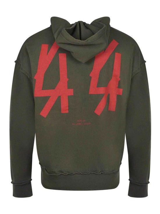 25FW 44레이블 후드 티셔츠 B0030612FA679P723 Green - 44 LABEL