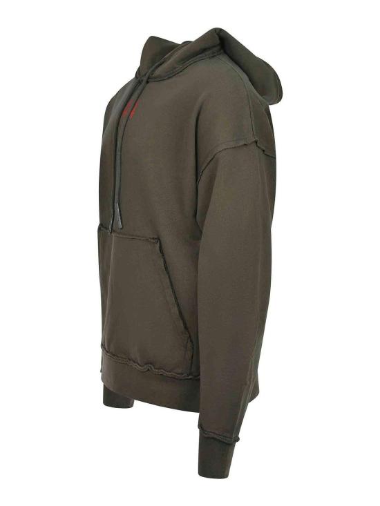 25FW 44레이블 후드 티셔츠 B0030612FA679P723 Green - 44 LABEL