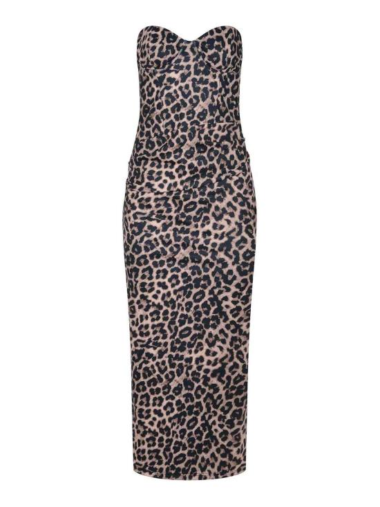 26SS 트웬티포하이치 롱 원피스 A0113PALAUMACULATO Brown