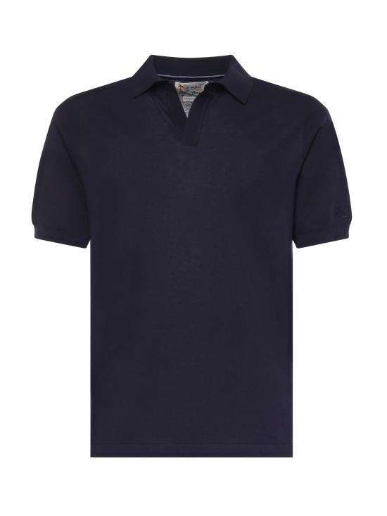 26SS 세인트바쓰 폴로 티셔츠 SLO0001 00097L Navy blue