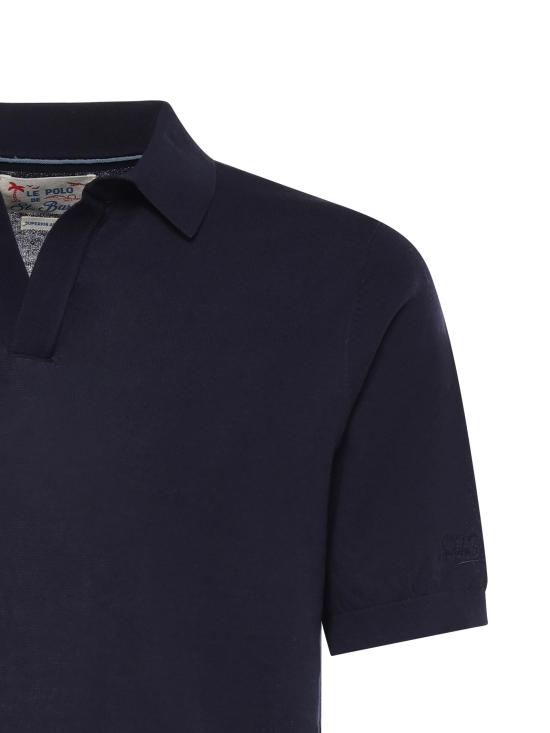 26SS 세인트바쓰 폴로 티셔츠 SLO0001 00097L Navy blue - MC2 SAINT BARTH