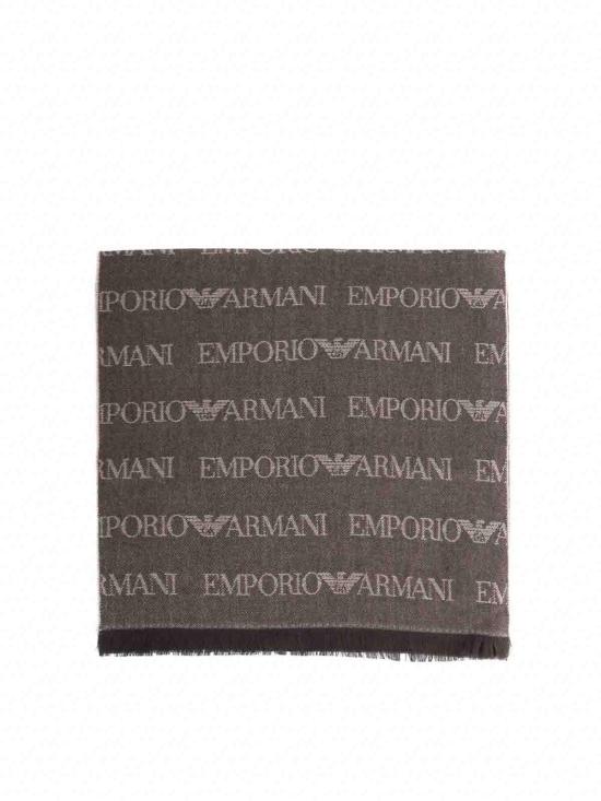 25FW 엠포리오 아르마니 머플러/스카프 EM004238AF21541F6138 Brown - EMPORIO ARMANI