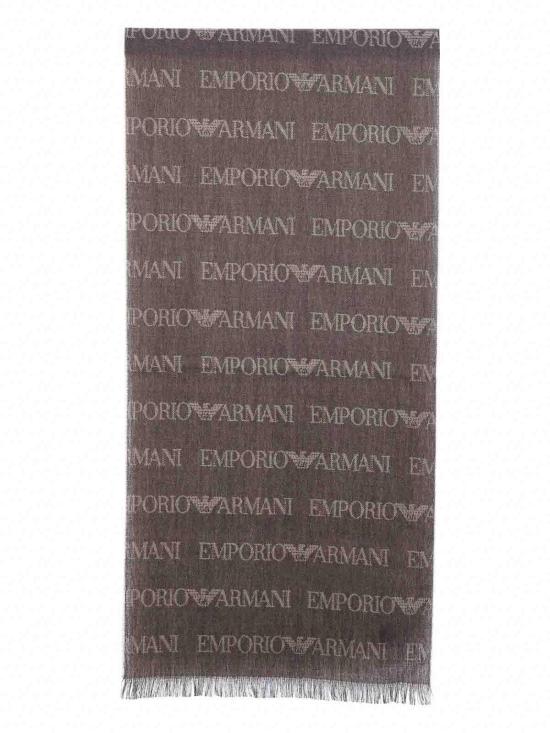 25FW 엠포리오 아르마니 머플러/스카프 EM004238AF21541F6138 Brown - EMPORIO ARMANI