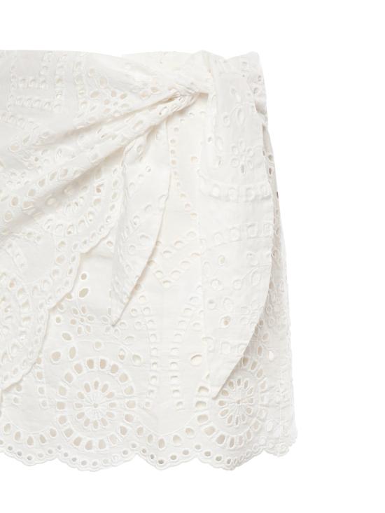 26SS 세인트바쓰 숏 스커트 NYR0001 01000L WHITE - MC2 SAINT BARTH