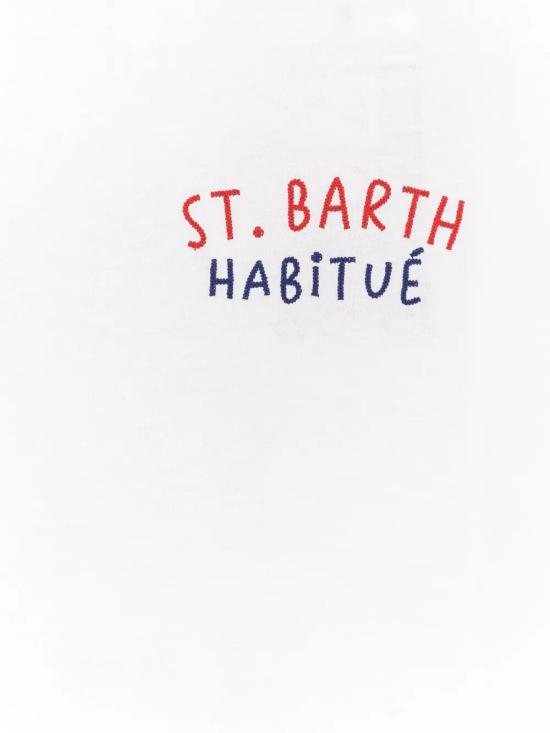 26SS 세인트바쓰 반팔 티셔츠 PRL0002 00320L ST BARTH SUMMER 01N EMB - MC2 SAINT BARTH