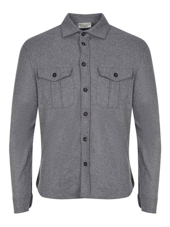 25FW 필리포 드 로렌티스 긴팔 셔츠 CAMLMILWCFELT930 Grey