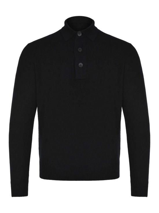 25FW 필리포 드 로렌티스 폴로 티셔츠 PL3MLWC7R990 Black