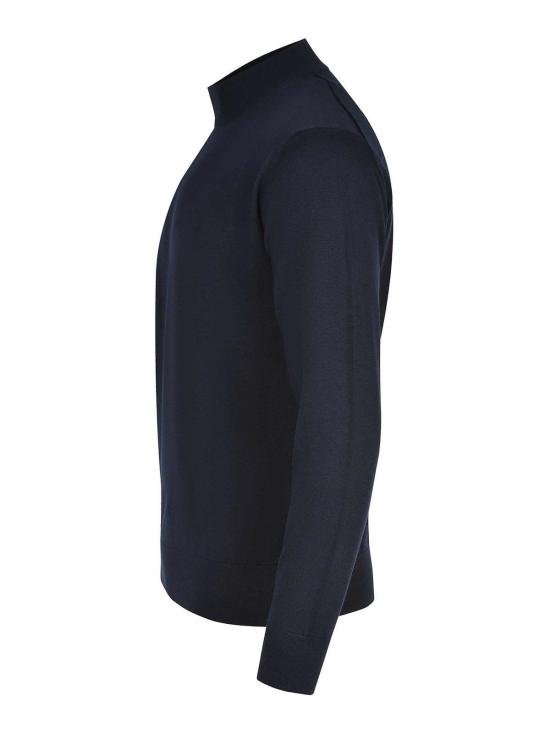 25FW 파올로페코라 터틀넥 A014F0016462 Blue - PAOLO PECORA