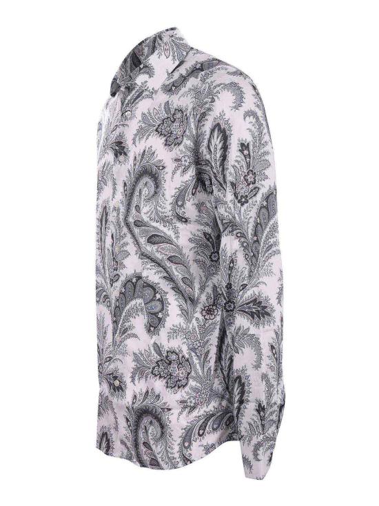 25FW 에트로 긴팔 셔츠 MRIB000199SA5L1X0803 Grey - ETRO