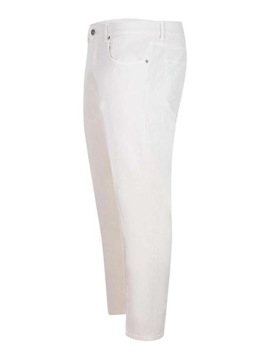 25FW 돈답 스트레이트 팬츠 UP576BSE037KPT005 Cream - DONDUP