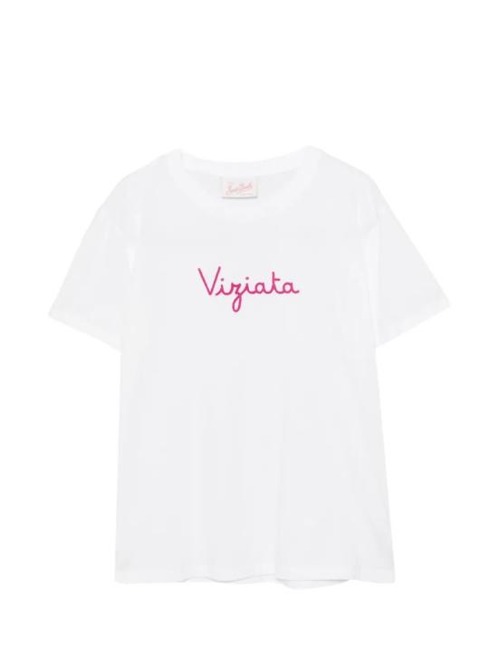 26SS 세인트바쓰 반팔 티셔츠 EMI0001 09167L VIZIATA 01N EMB