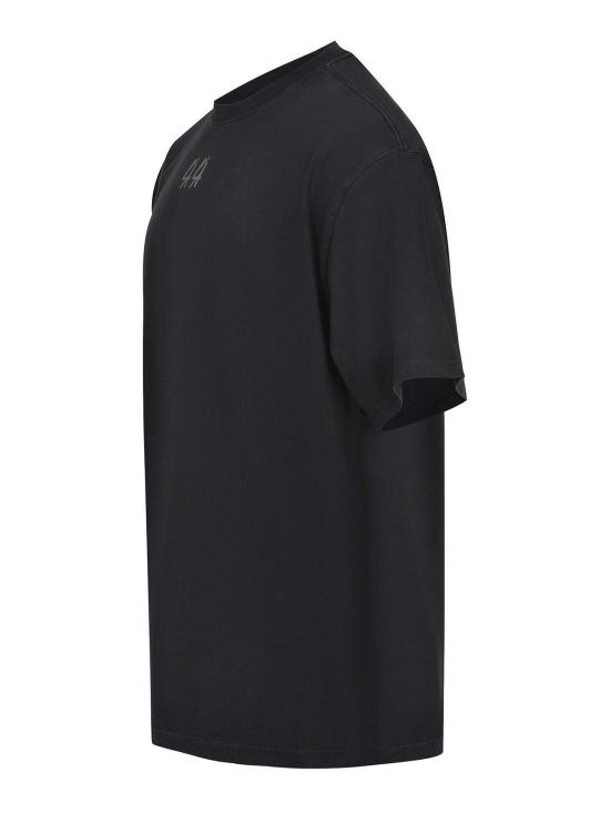 25FW 44레이블 반팔 티셔츠 B0030556FA673P731 Black - 44 LABEL