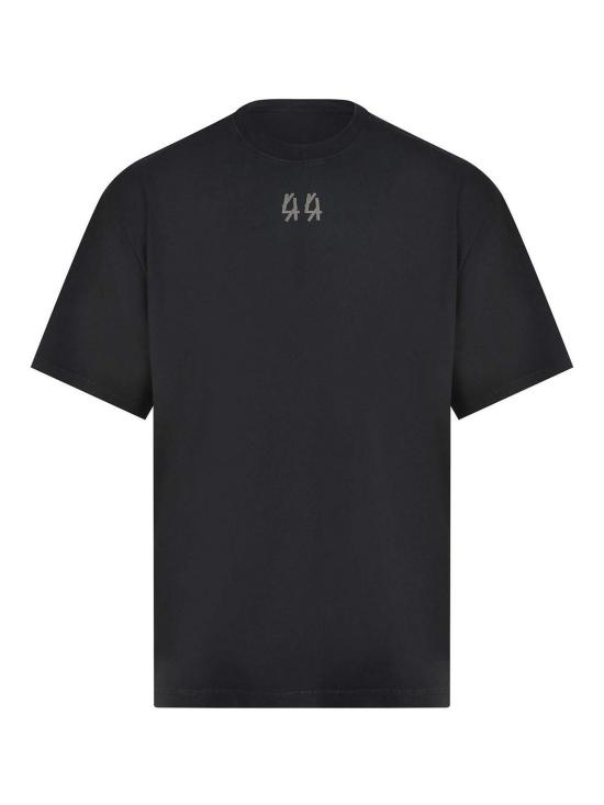 25FW 44레이블 반팔 티셔츠 B0030556FA673P731 Black
