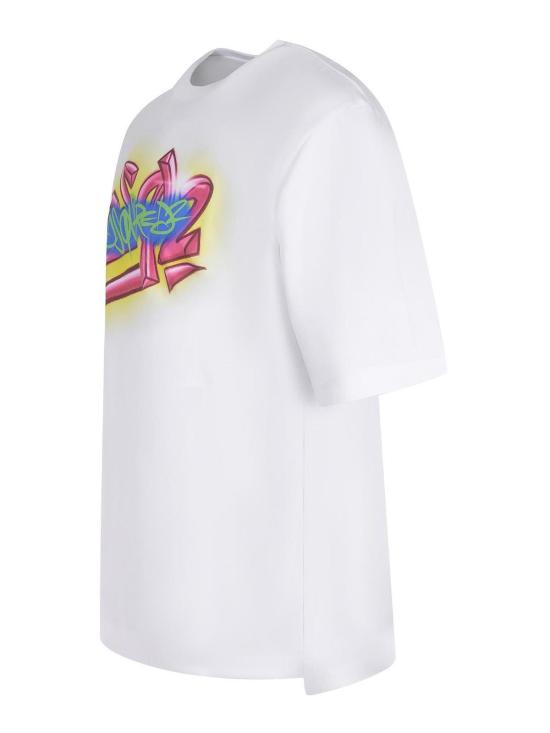 26SS 디스퀘어드2 반팔 티셔츠 S71GD1652D20033100 White - DSQUARED2