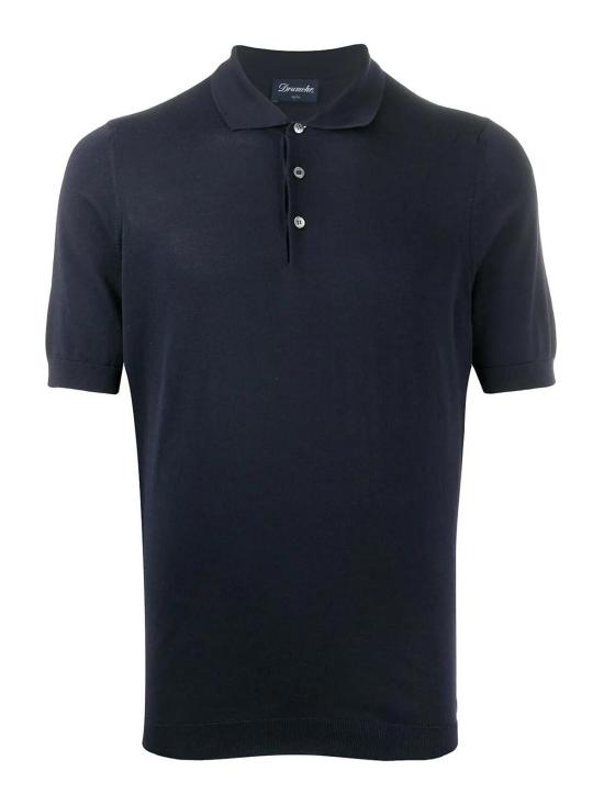 26SS 드루모어 폴로 티셔츠 D0GN202L795 Dark Blue