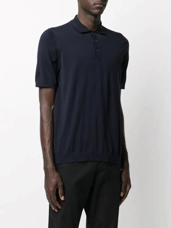 26SS 드루모어 폴로 티셔츠 D0GN202L795 Dark Blue - DRUMOHR