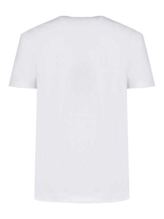 25FW 디스퀘어드2 반팔 티셔츠 S72GD0613D20020100 White - DSQUARED2