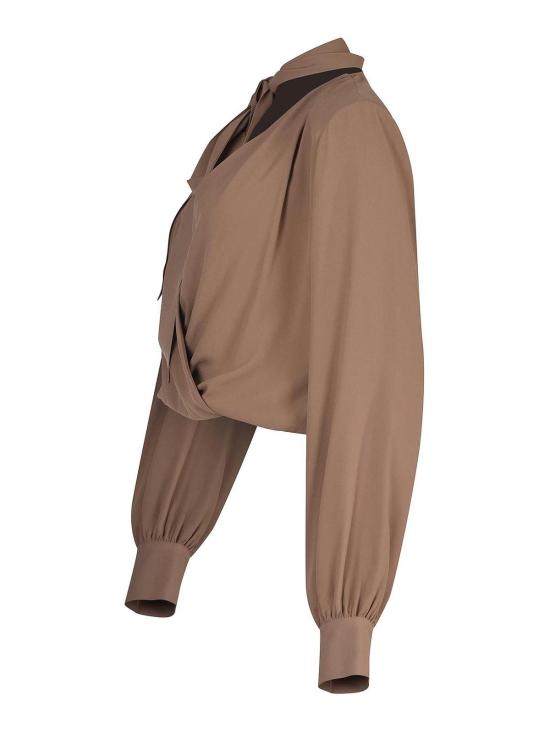 26SS 페데리카 토시 블라우스 4110341258 Brown - FEDERICA TOSI