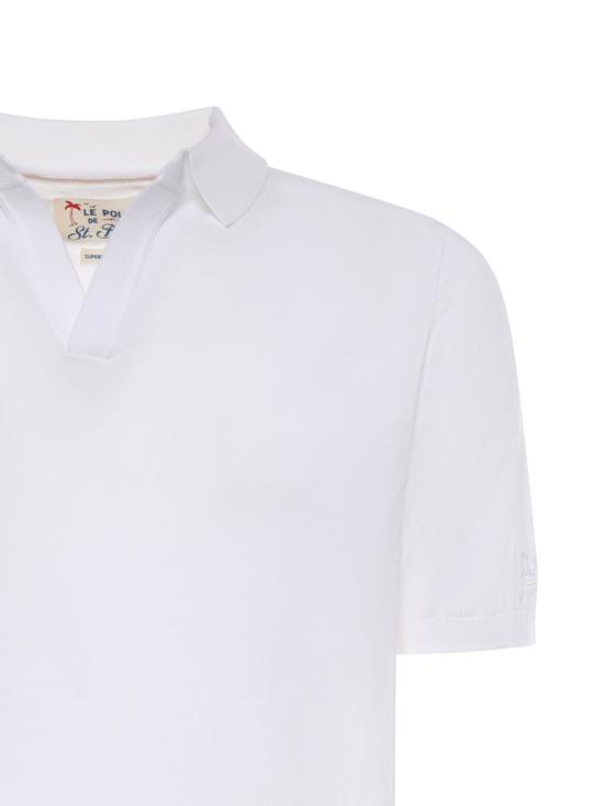 26SS 세인트바쓰 폴로 티셔츠 SLO0001 00100L WHITE - MC2 SAINT BARTH