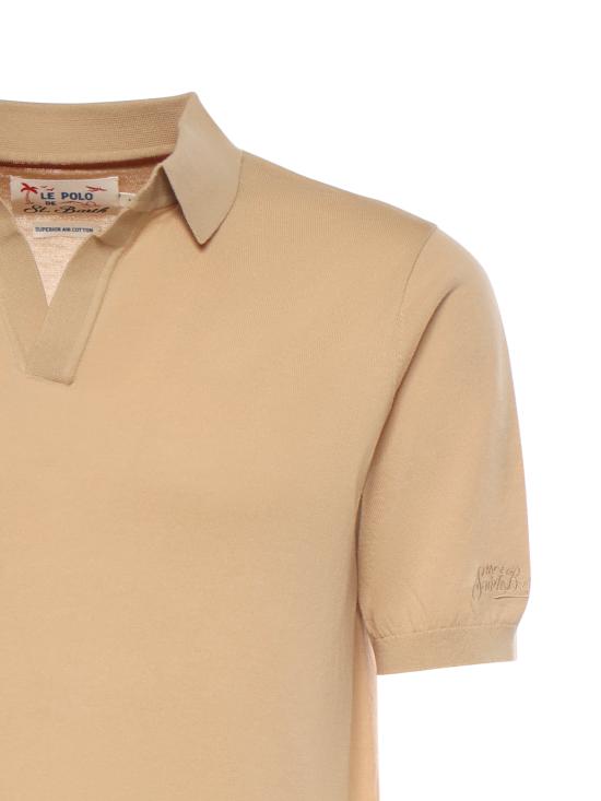 26SS 세인트바쓰 폴로 티셔츠 SLO0001 00102L BEIGE - MC2 SAINT BARTH