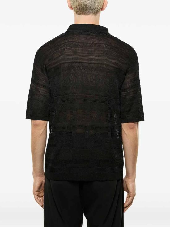 26SS 라니우스 폴로 티셔츠 S6LAMAKP200110 Black - LANEUS