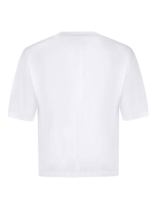 26SS 파올로페코라 반팔 티셔츠 F04140951101 White - PAOLO PECORA