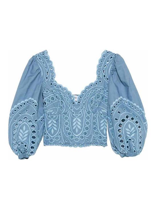 26SS 차로루이즈 반팔 티셔츠 263103BLUE Blue