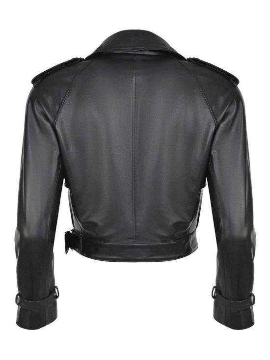 25FW ALESSANDRA GRIMOLDI 가죽 자켓 SPOLVERINOCORTONERO Black - OTHER BRANDS