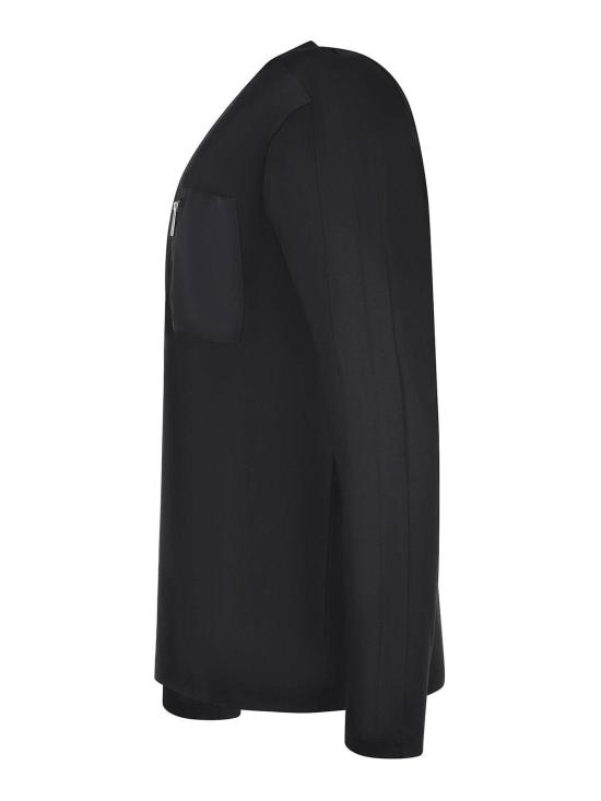 25FW 에르노 긴팔 티셔츠 JG00071UL520959300 Black - HERNO