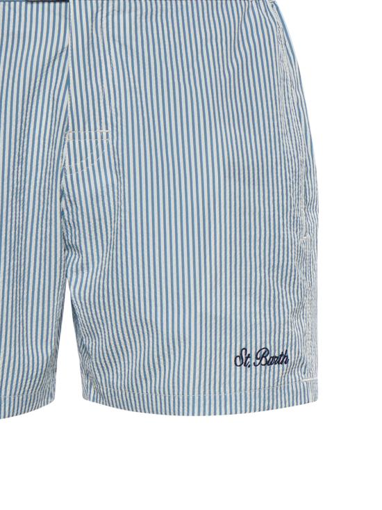 26SS 세인트바쓰 스윔팬츠 CPF0001 00096L LIGHT BLUE WHITE - MC2 SAINT BARTH