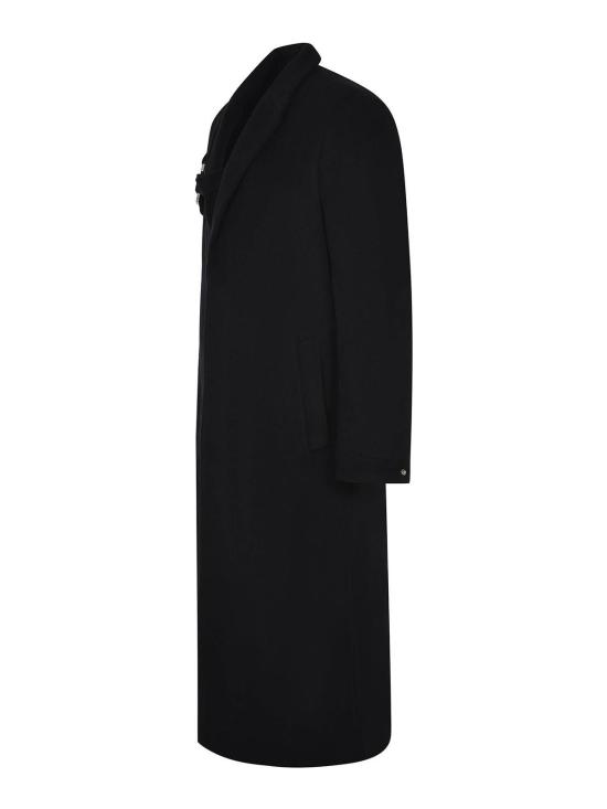 25FW 엘리엇에밀 코트 M01013BLK01 Black - HELIOT EMIL