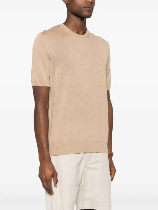 26SS 드루모어 반팔 티셔츠 D1LC100TL500 Beige - DRUMOHR