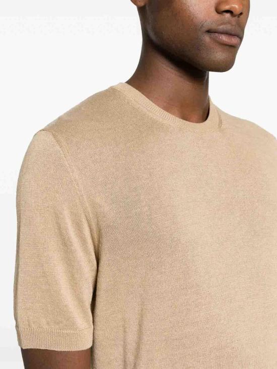 26SS 드루모어 반팔 티셔츠 D1LC100TL500 Beige - DRUMOHR