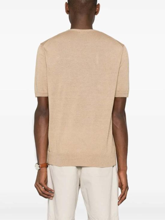 26SS 드루모어 반팔 티셔츠 D1LC100TL500 Beige - DRUMOHR