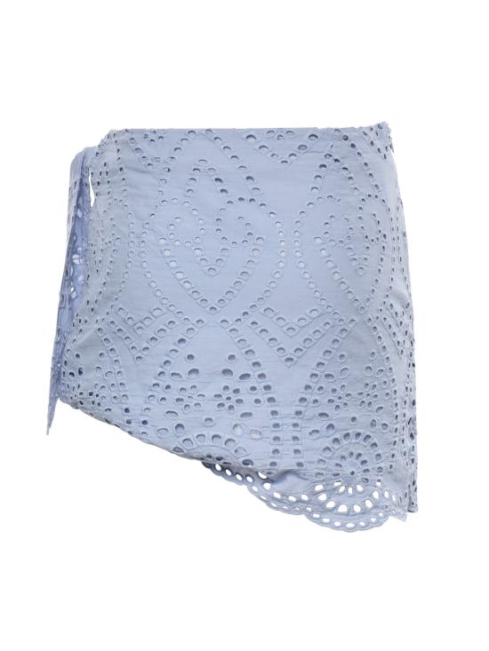 26SS 세인트바쓰 숏 스커트 NYR0001 01433L LIGHT BLUE - MC2 SAINT BARTH