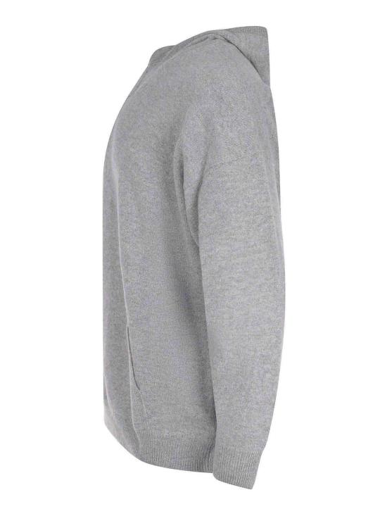 25FW 아마란토 후드 티셔츠 BF003693 Grey - AMARANTO