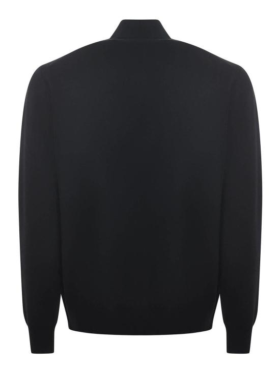 25FW 파올로페코라 집업 니트 A017F0509000 Black - PAOLO PECORA