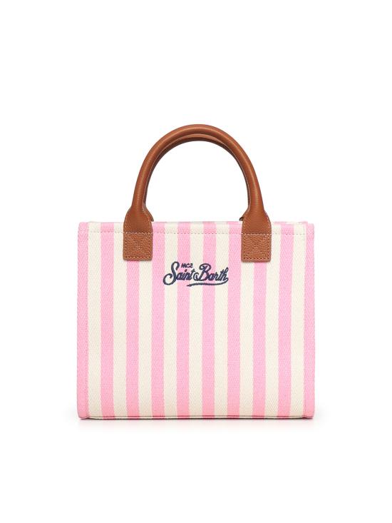 26SS 세인트바쓰 숄더백 VANMD001 01784L HB STRIPES LEATHER 2119 EMB - MC2 SAINT BARTH