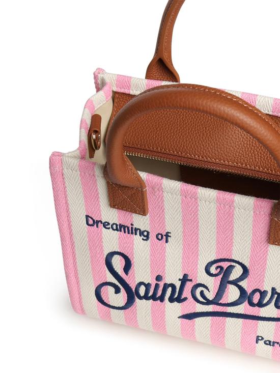 26SS 세인트바쓰 숄더백 VANMD001 01784L HB STRIPES LEATHER 2119 EMB - MC2 SAINT BARTH
